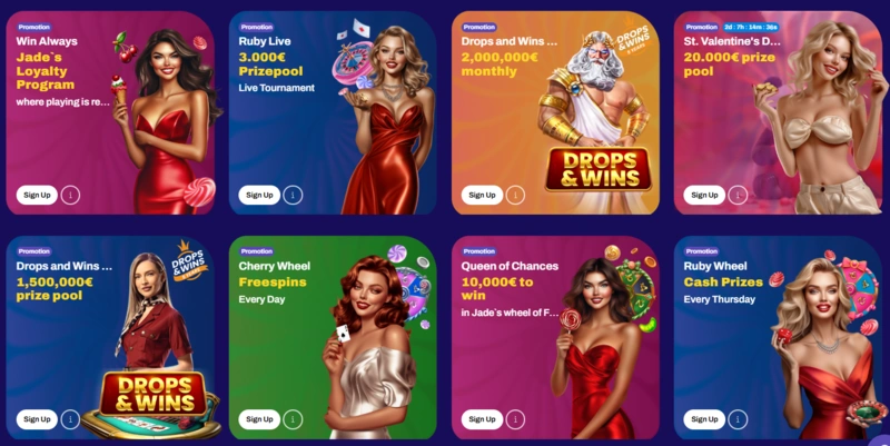 candyspinz bonuses page